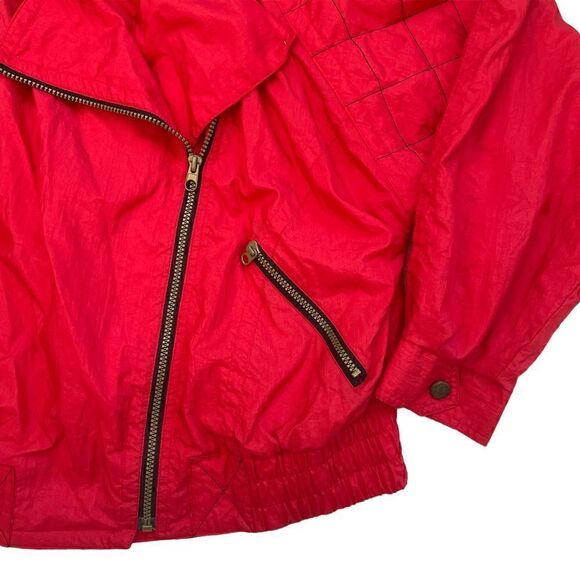 VINTAGE 80s Batwing RE Sport Windbreaker Quilted Jacket - Picture 4 of 8